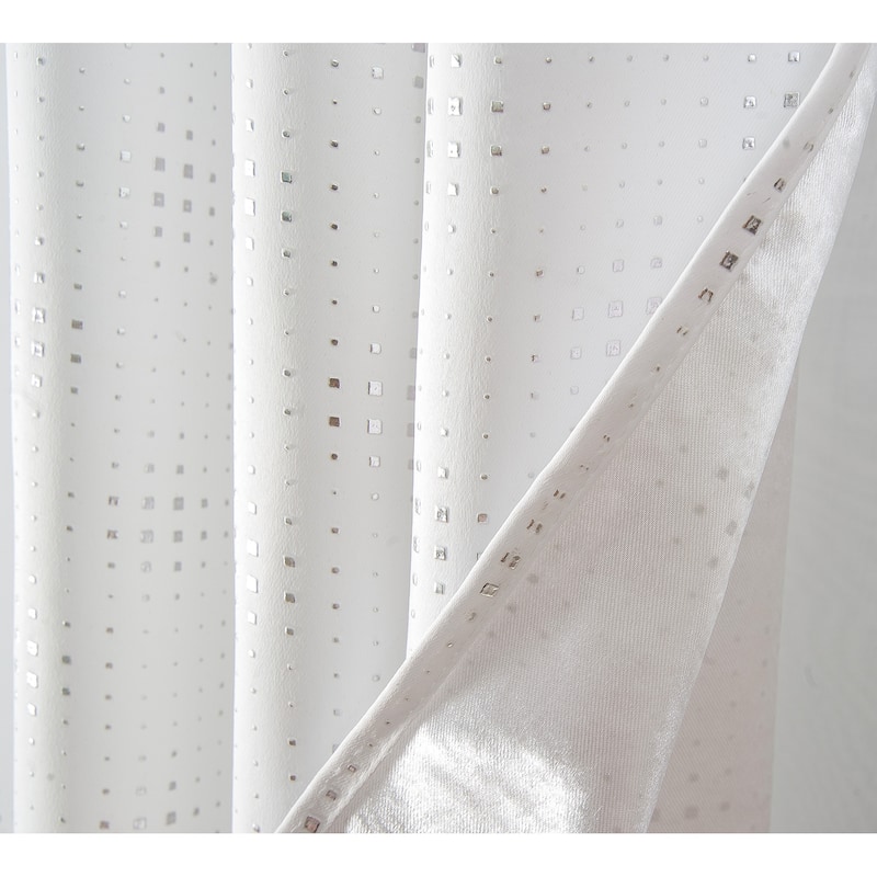 Gatsby Metallic Room Darkening Window Curtain