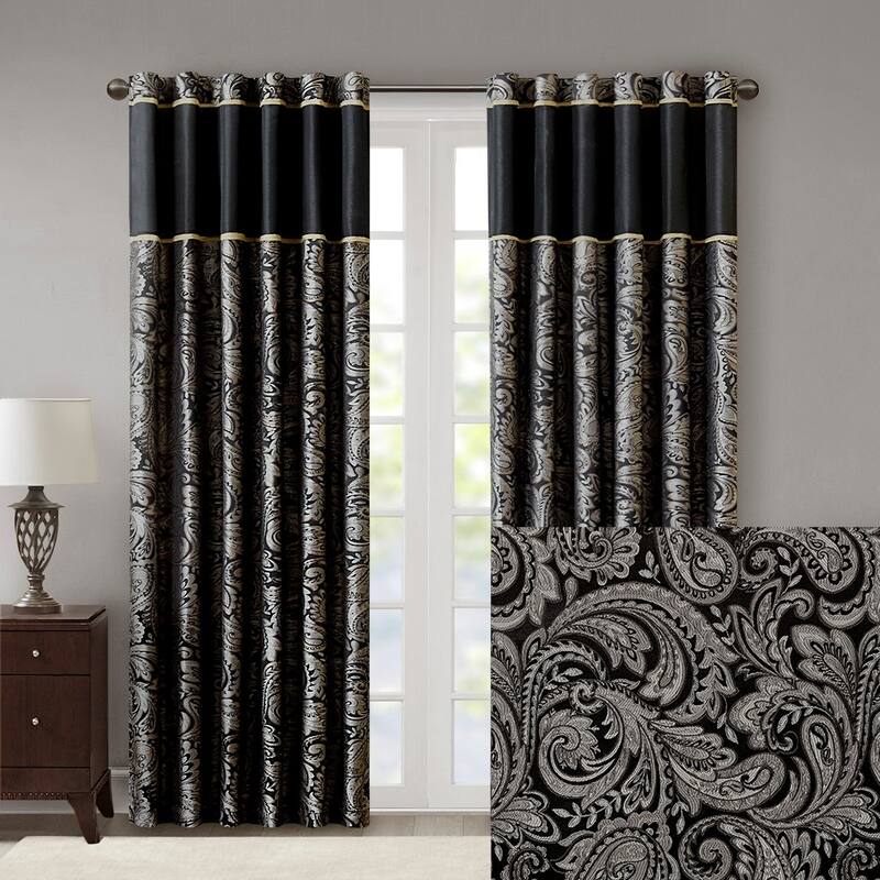 Jacquard Curtain Panel