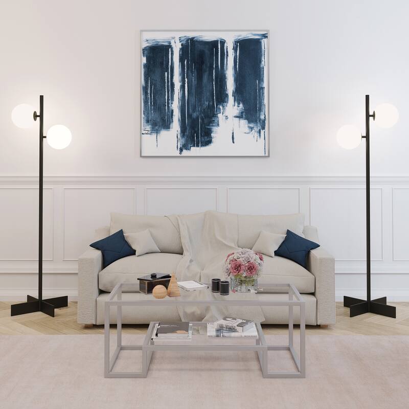 Carson Carrington Saittaniemi 2-light Globe and Stem Floor Lamp