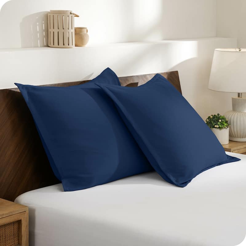 Bare Home Double Brushed Pillow Shams (Set of 2)