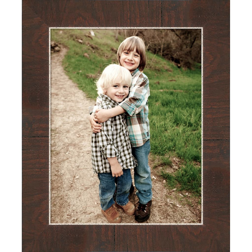 Wildwood Brown Narrow Framed Picture Frame, Photo Frame