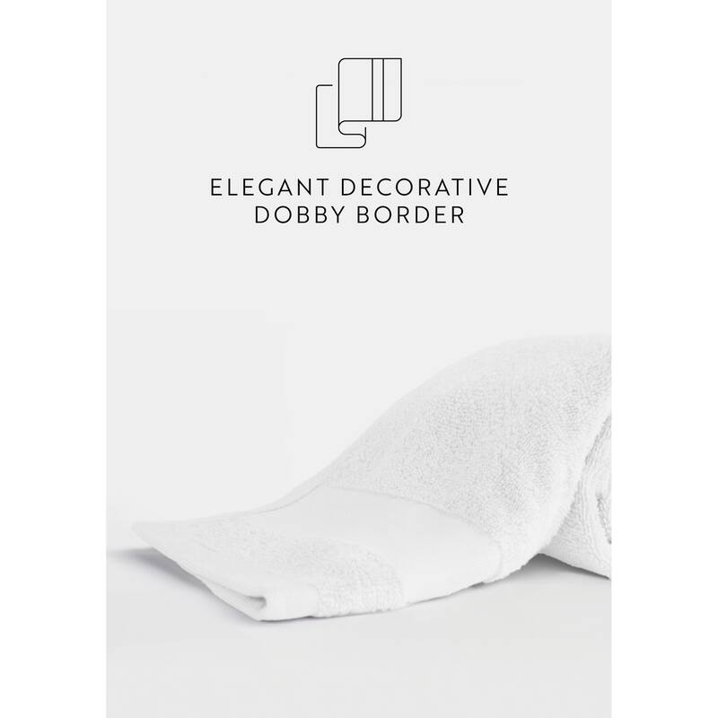 Becky Cameron 4-Piece Ultra Soft Cotton Hand Towel Set