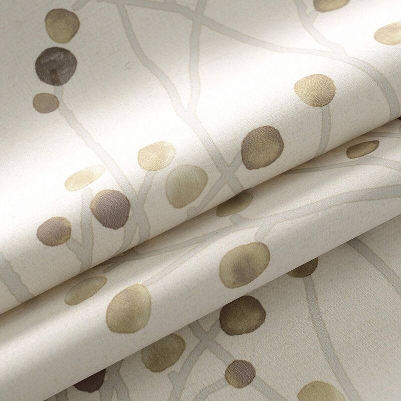 DriftAway Harper Ink Floral Pattern Window Valance