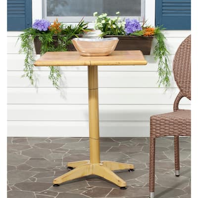 SAFAVIEH Cali Bamboo Style Accent Table - 24Wx24Dx28H