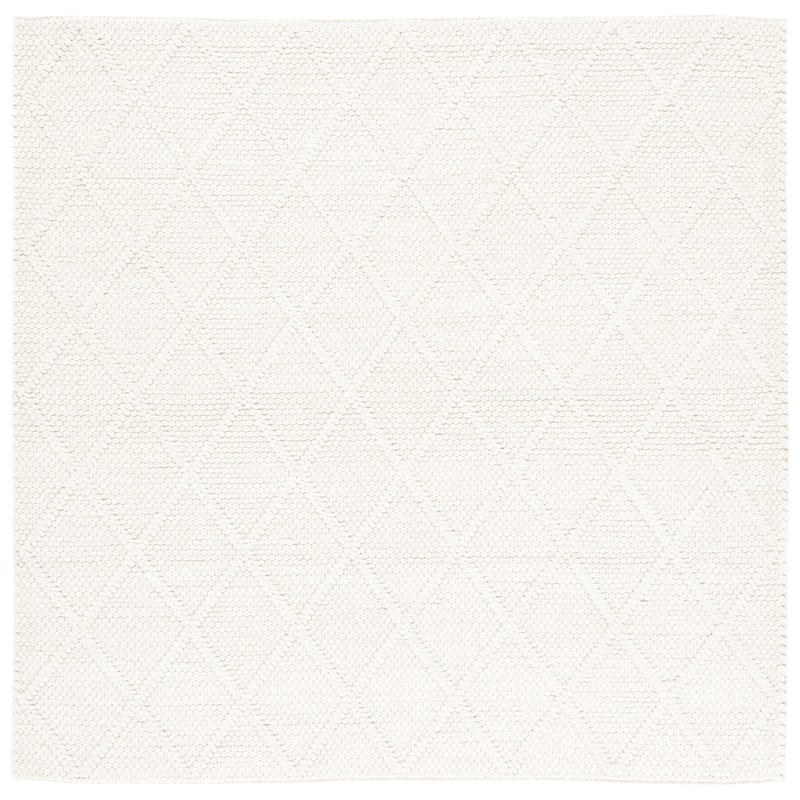 SAFAVIEH Handmade Natura Qiong Wool/ Viscose Trellis Rug