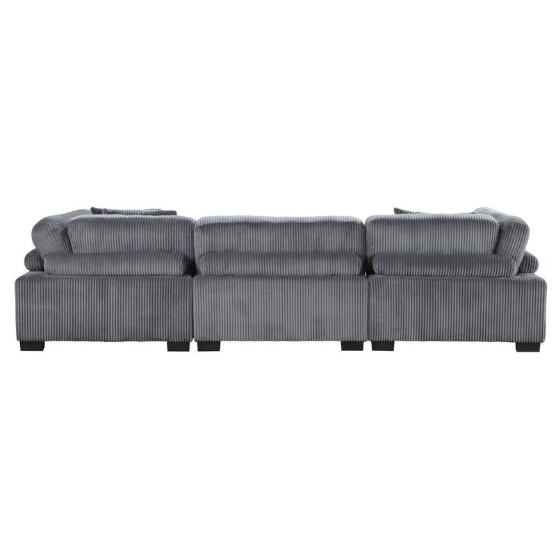 Chevre Gray Fabric Sofa