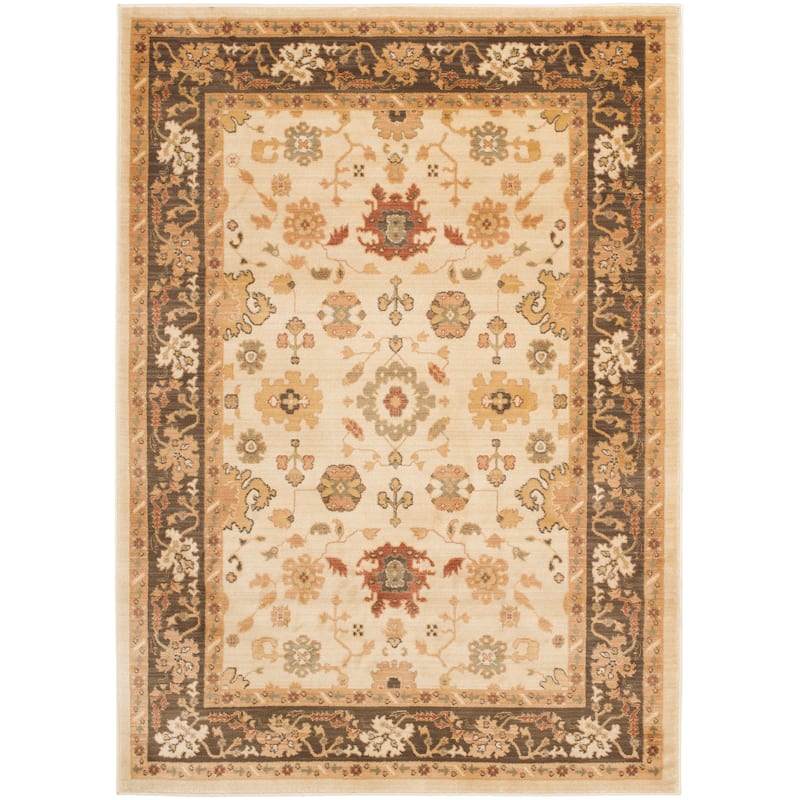 Lauren Ralph Lauren Waldorf Traditional Rug - 9'6" x 13' - Creme/Brown - Rectangle