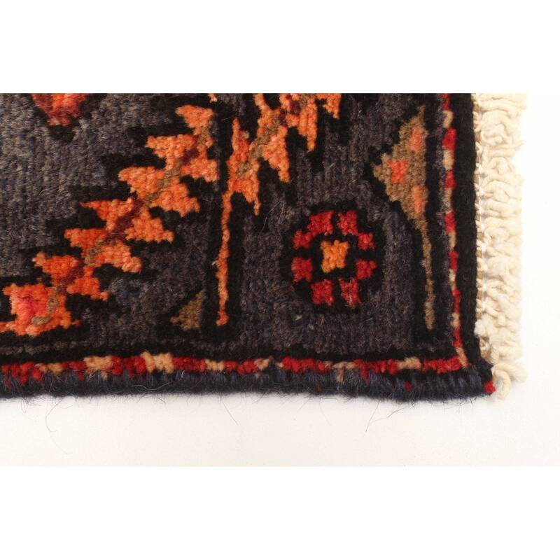 ECARPETGALLERY Hand-knotted Andelz Dark Grey Wool Rug - 4'1 x 6'5