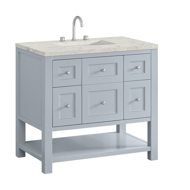 James Martin Vanities 330-V36-3VSL Breckenridge 36" Free Standing