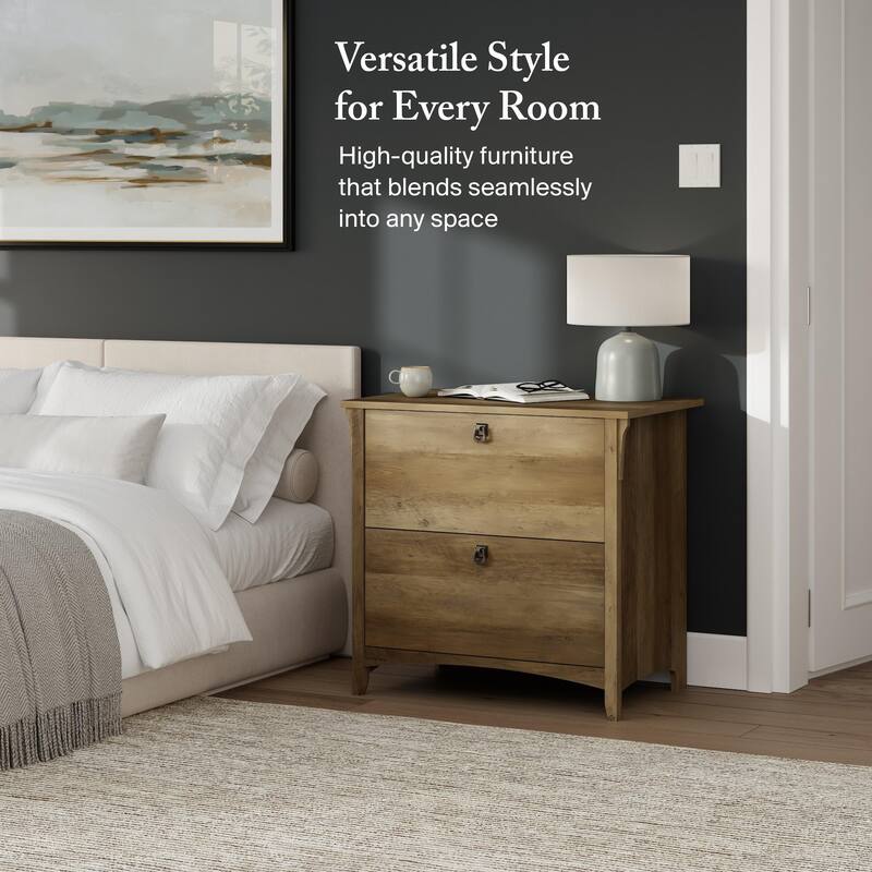 Bush Home Salinas 2 Drawer Lateral File Cabinet