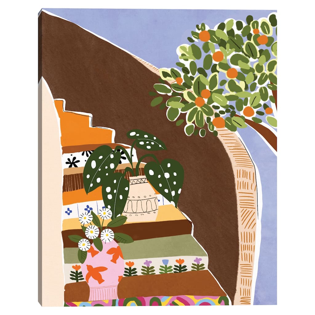 Orange Tree by Alja Horvat Canvas Art Print