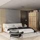 preview thumbnail 44 of 72, Rattan-Accented Wardrobe - Spacious Clothing Organizer with Style