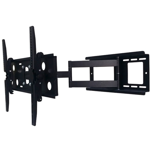 2xhome TV Wall Mount Bracket Secure Cantilever LED LCD Smart 3D Flat Screen Monitor Large Displays Long Single Arm Adjustable