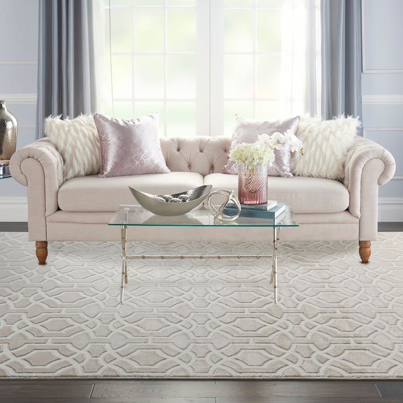 Nourison Joli Geometric Lattice Area Rug
