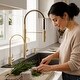 preview thumbnail 83 of 82, Karran Drop-In Quartz 33 in. 1-Hole Single Bowl Kitchen Sink Kit