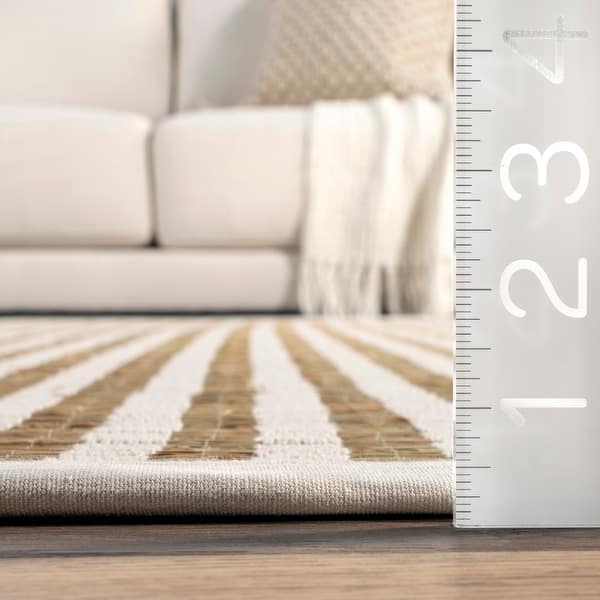 Nuloom Margie Striped Grass Area Rug