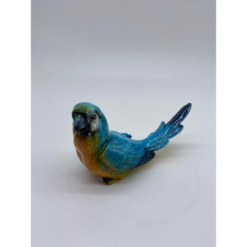 Blue Parrots Set of 2