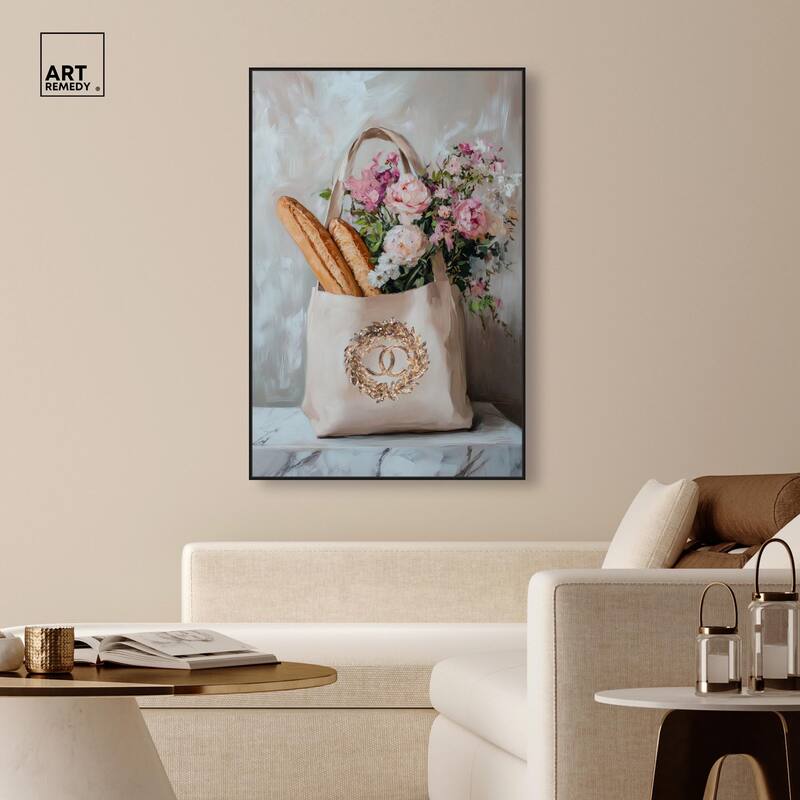 Chic Carryall I Canvas by Art Remedy