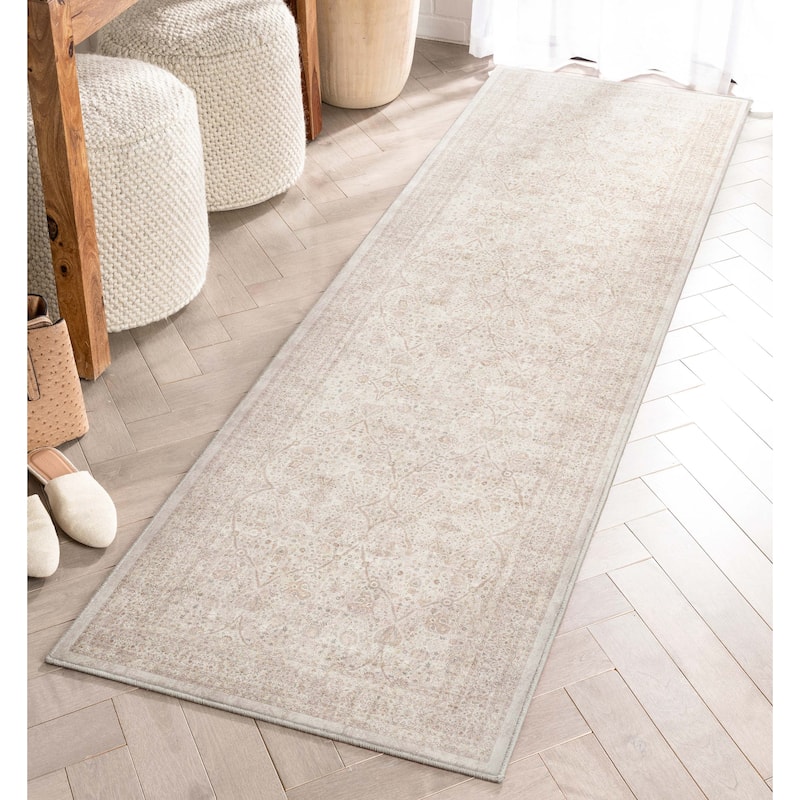 Well Woven Asha Isolde Vintage Oriental Flat-Weave Area Rug