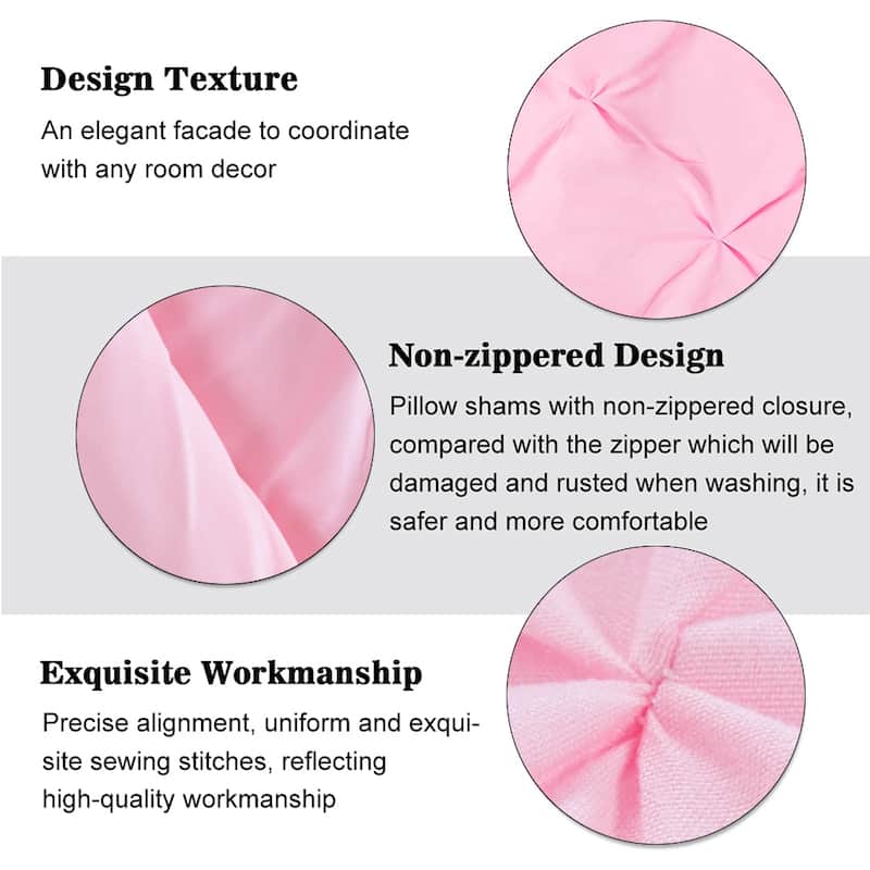 Shatex Kids 2 Piece Solid Color Comforter Set