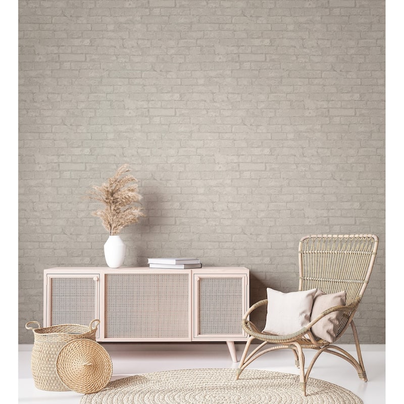 Galerie Wallcoverings Terra Collection Stone Optics Matte Finish Clay Ink on Non-Woven Wallpaper Roll