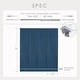 preview thumbnail 17 of 22, GoDear Design Natural Woven Adjustable Sliding Panel Track Blinds, Vertical Blinds, Dazzling Series, 45.8"- 86" W x 96" L