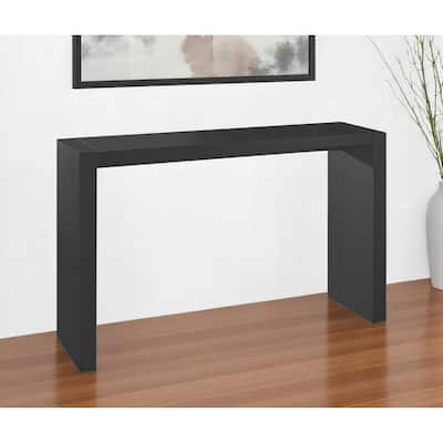 HomeRoots 60" Espresso Wood Rectangular Bar Table - 60 in. x 40 in. x 18 in.