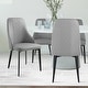 preview thumbnail 1 of 55, Modern PU Leather Upholstered Dining Chair Set - 17.72" x 17.32" x 35.63"(L x W x H)