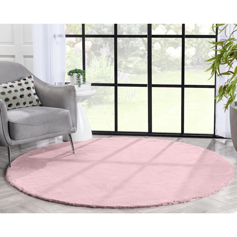 Well Woven Opal Crest Plush Glam Modern Area Rug