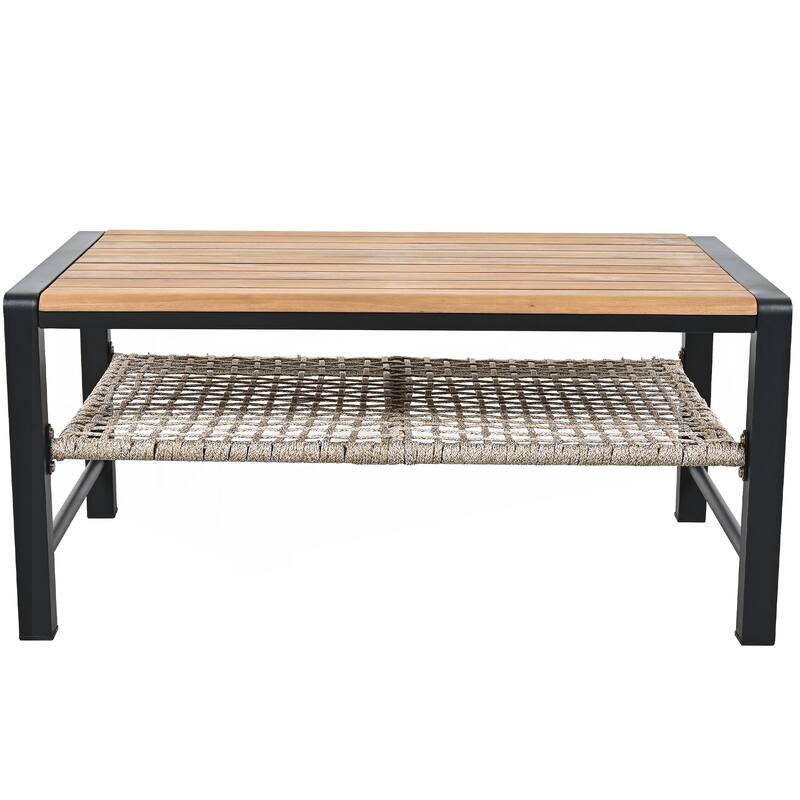 4 Pieces Outdoor Sectional Sofa Set