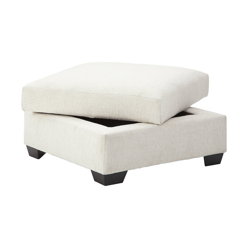 Ashley Furniture Cambri White Storage Ottoman