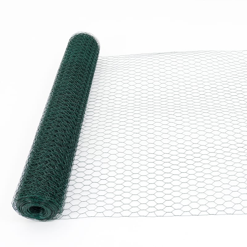 GDFStudio - Harrison Galvanized Hexagonal Chicken Wire Large Size