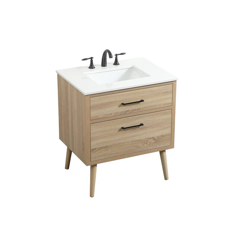 Nautical 18 - 30 Inch Single Bathroom Vanity