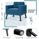 preview thumbnail 28 of 31, Costway Modern Tufted Accent Chair Fabric Armchair Single Sofa w/