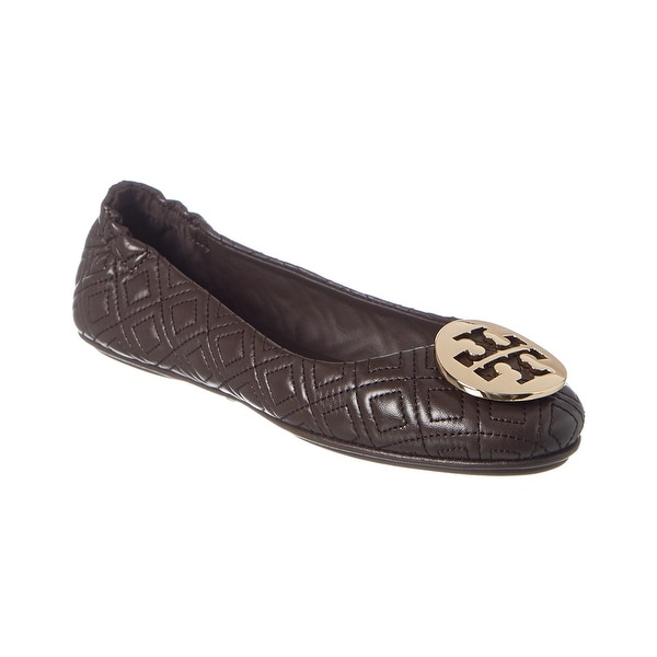 tory burch quilted minnie flat