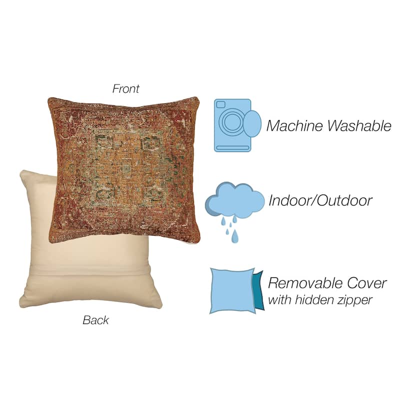 Liora Manne Marina Heriz Indoor/Outdoor Pillow