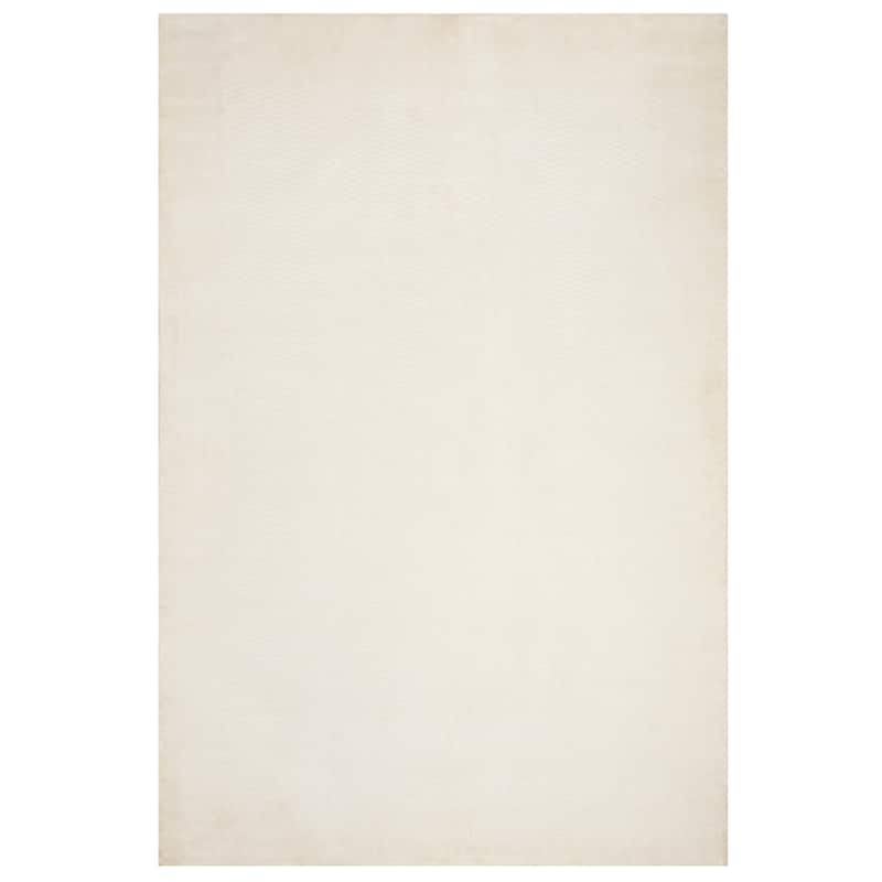 SAFAVIEH Handmade Mirage Liuda Modern Abstract Viscose Rug - 6' x 9' - Pearl