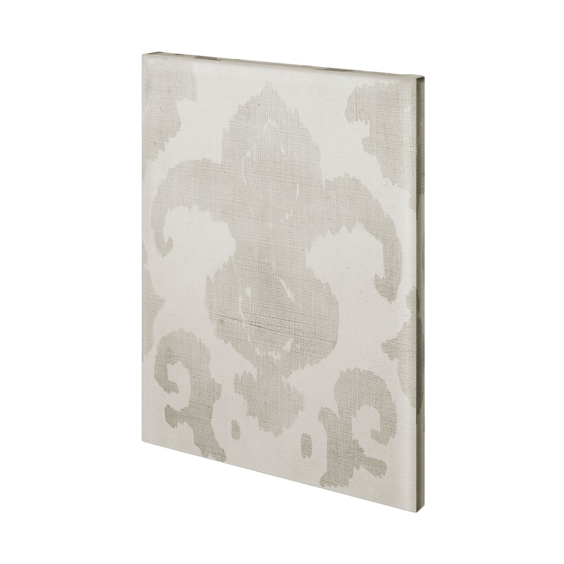 Shadow Ikat II Canvas Art Print - Large