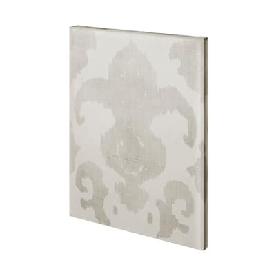 Shadow Ikat II Canvas Art Print