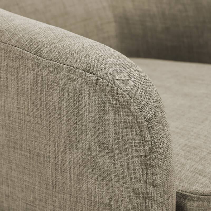 Modern 360°Swivel Accent Chairs Barrel Armchairs