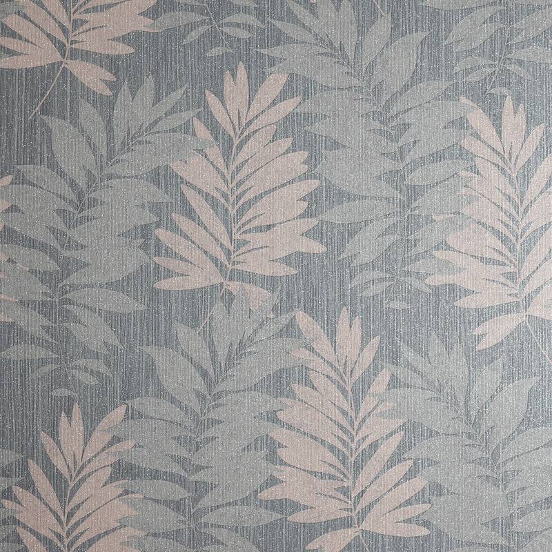 Arthouse Bernis Slate Palm Leaf Wallpaper