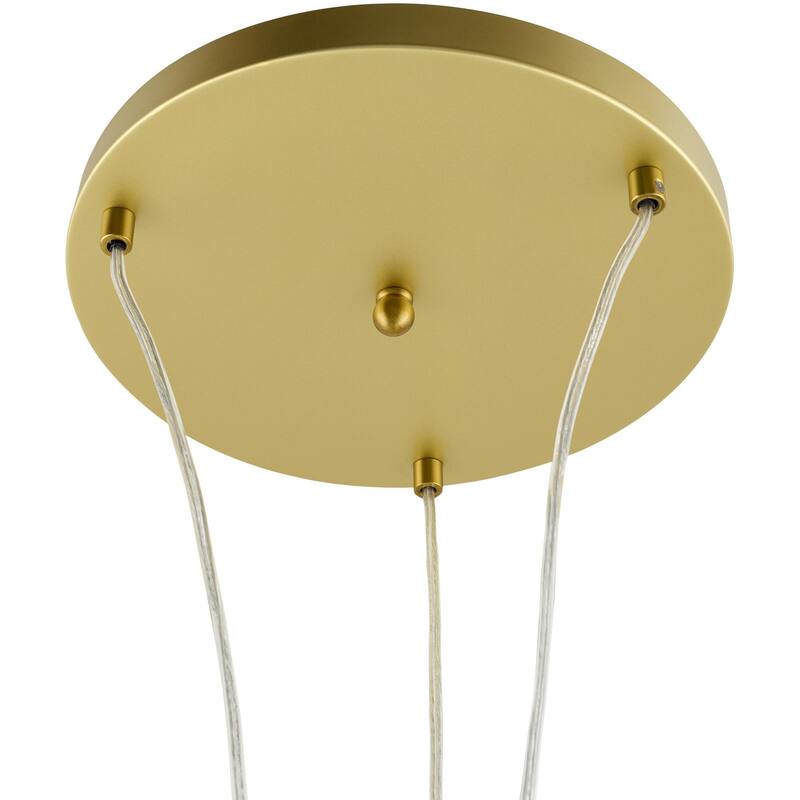 Livabliss Wiluna Rustic Chandelier - 20"L x 20"W x 59"H