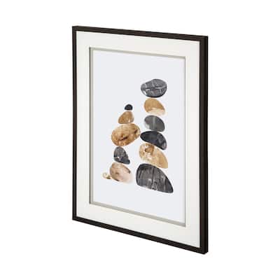Falling Rocks 6 Framed Art Print