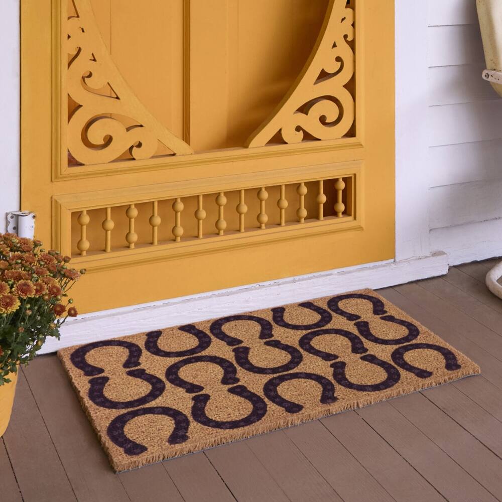 Horseshoe Western 18" x 30" Doormat - 18" x 30"