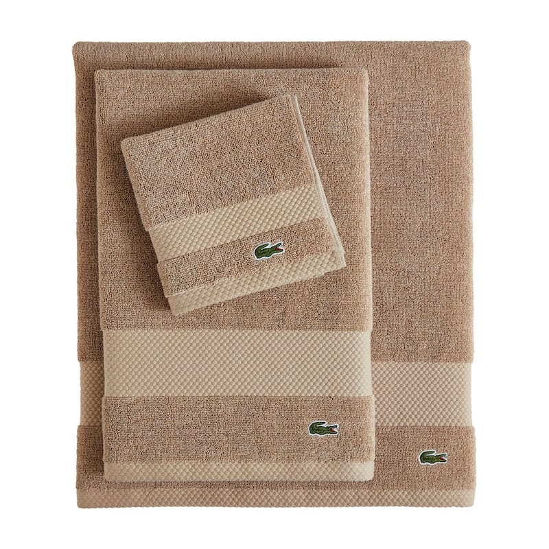 Lacoste Heritage Supima 100% Cotton Bath Towel