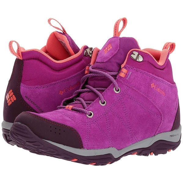 columbia women's fire venture mid textile hiking boot