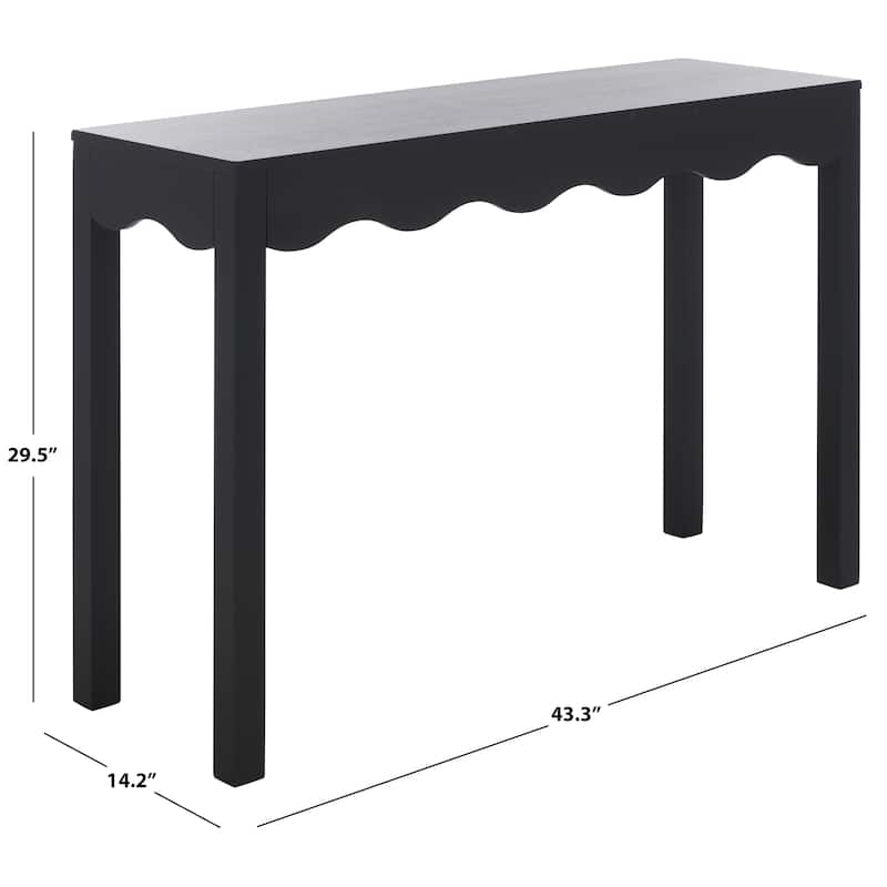 SAFAVIEH Home Lilith Wave Console Table - 43"W x 14"D x 30"H
