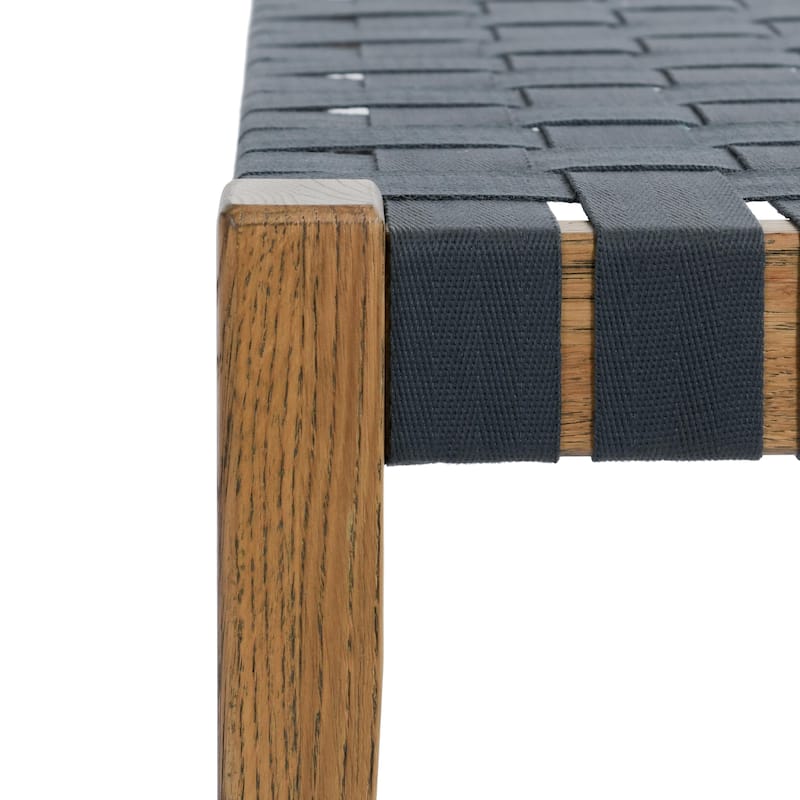 Classic Home Orlando 62" Oak Wood Charcoal Bench