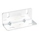 preview thumbnail 3 of 2, Hardware Resources 1-1/4 Inch Center to Center Angle Bracket - Single Zinc