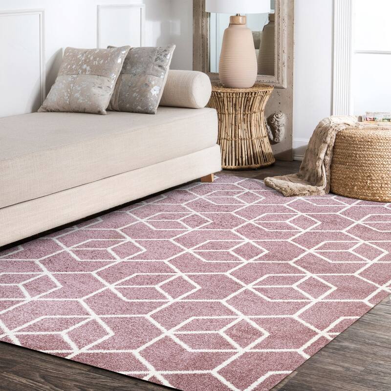 JONATHAN Y Cole Blocks Modern Geometric Area Rug